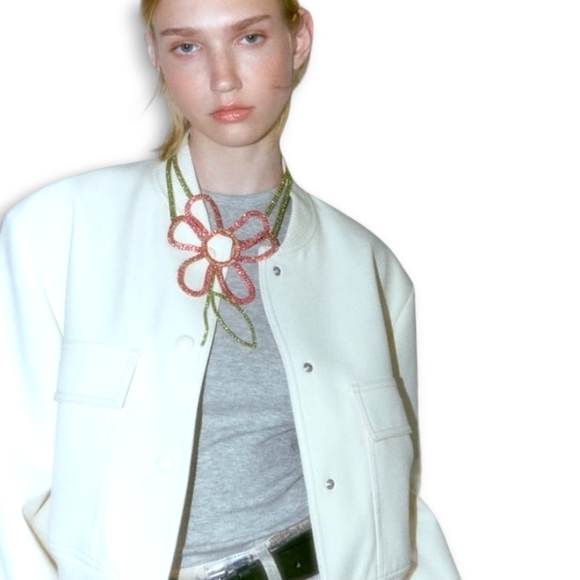 Zara Jewelry - ZARA Multicolor Floral Necklace